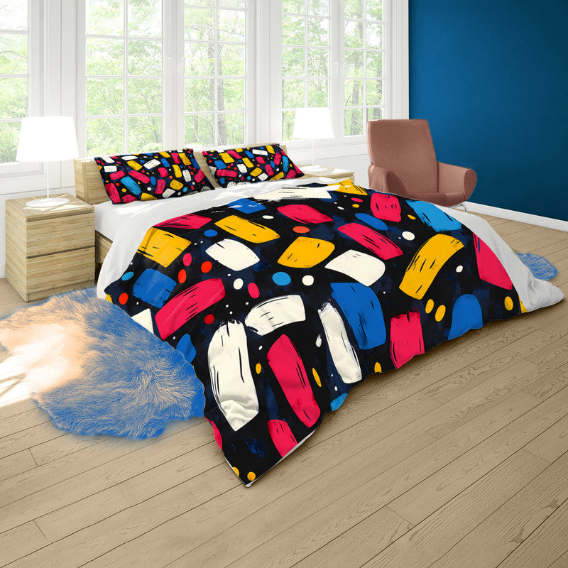 Skater Confetti Duvet Cover Set by Wikus Schalkwyk