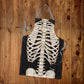 Skeleton Medium Length Apron