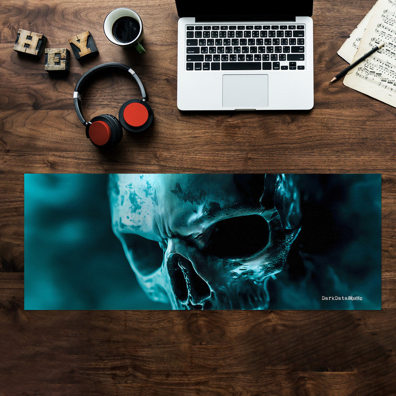 Skull Hybrid Large Desk Pad by Wikus Schalkwyk