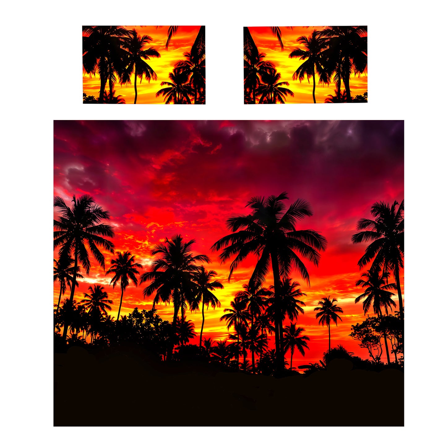 Sky on Fire Duvet Cover Set