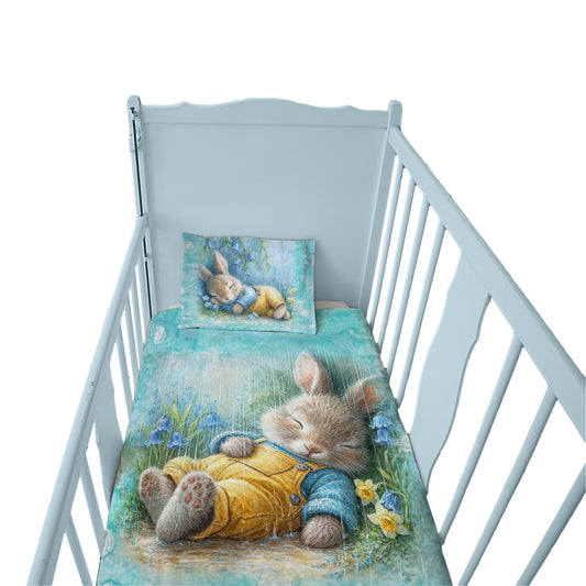 Sleeping Bunny Cot Set