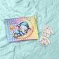 Sleepy Elephant Cot Set