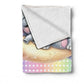Sleepy Elephant Baby Fleece Blanket