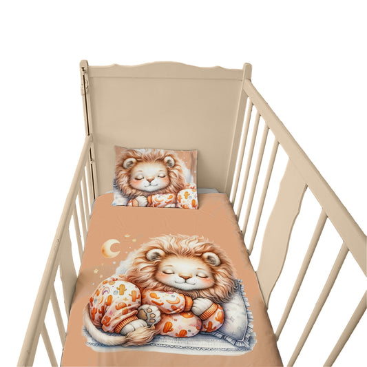 Sleepy Lion Cot Set