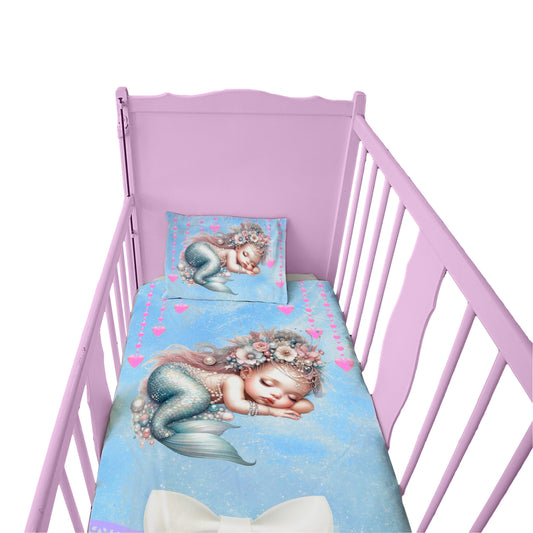 Sleepy Mermaid Cot Set