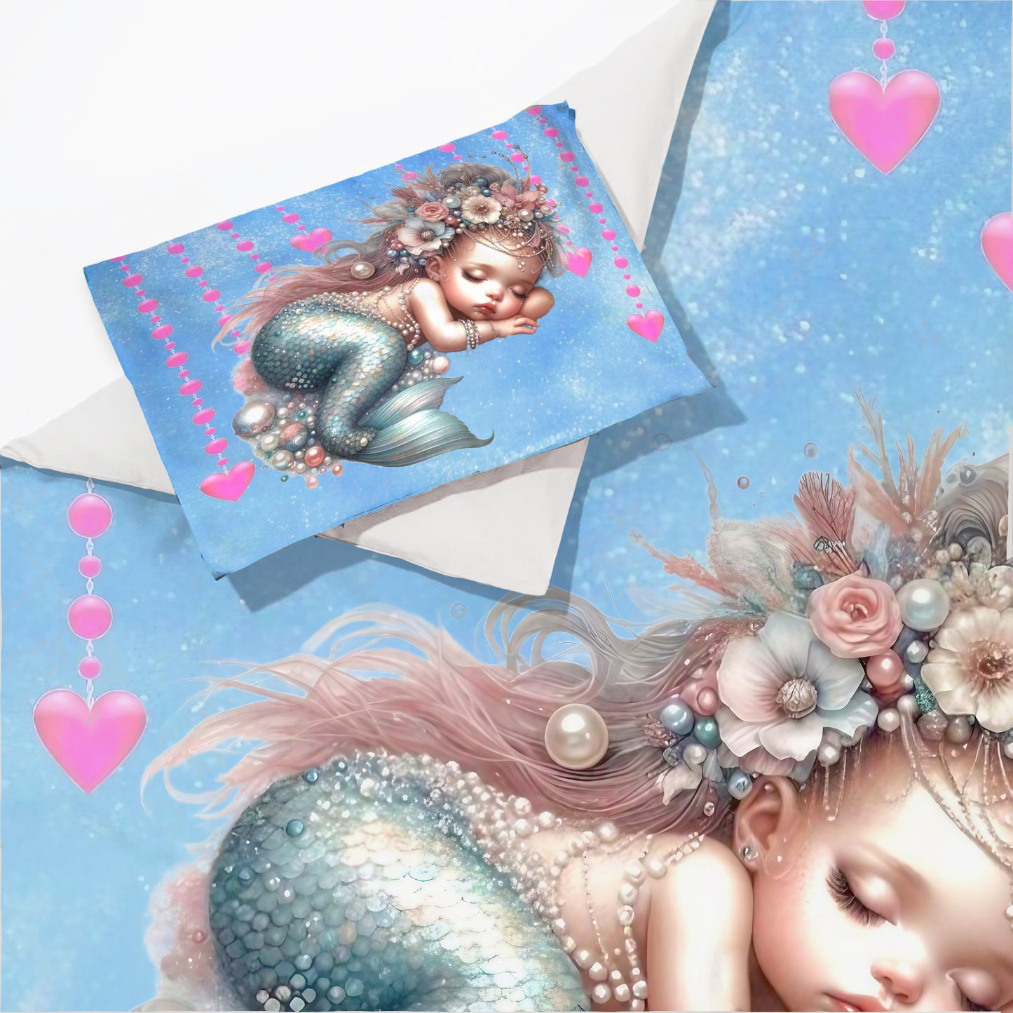 Sleepy Mermaid Cot Set