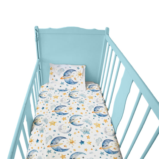Sleepy Moon Cot Set