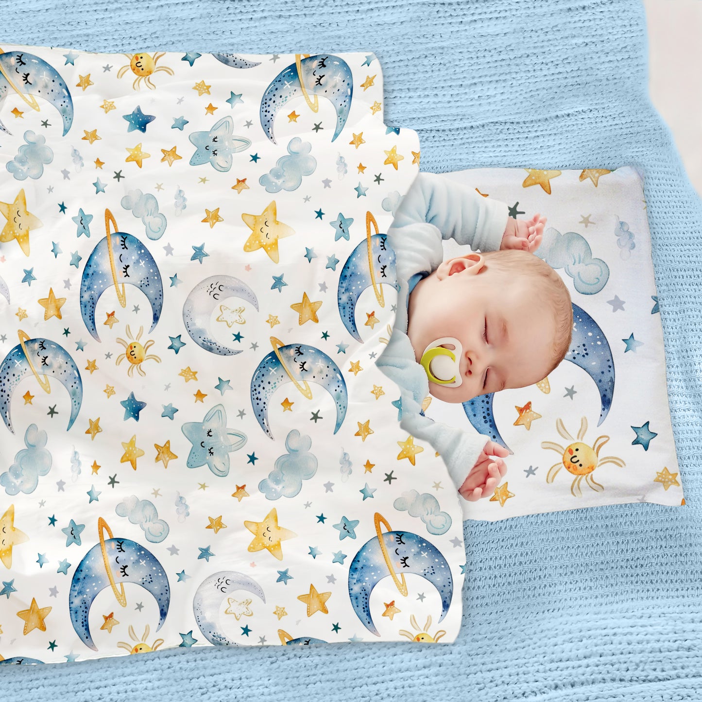 Sleepy Moon Cot Set