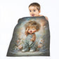 Sleepy Sammy Toddler Fleece Blanket