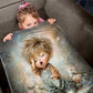 Sleepy Sammy Toddler Fleece Blanket