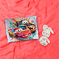Smiling Toy Car Cot Set