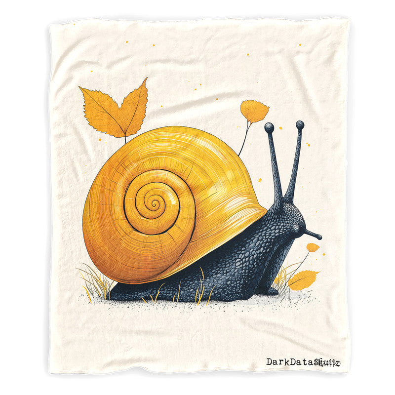 Snail Minky Blanket by Wikus Schalkwyk