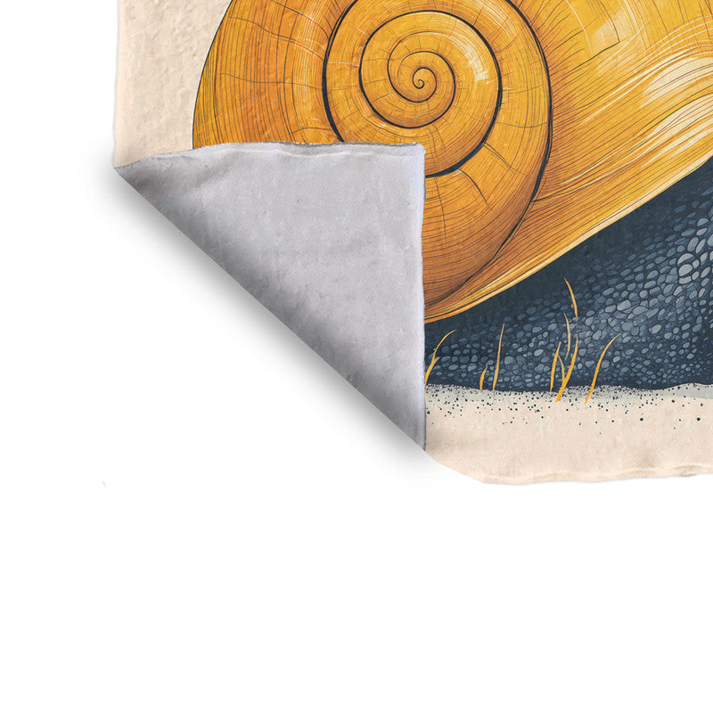 Snail Minky Blanket by Wikus Schalkwyk