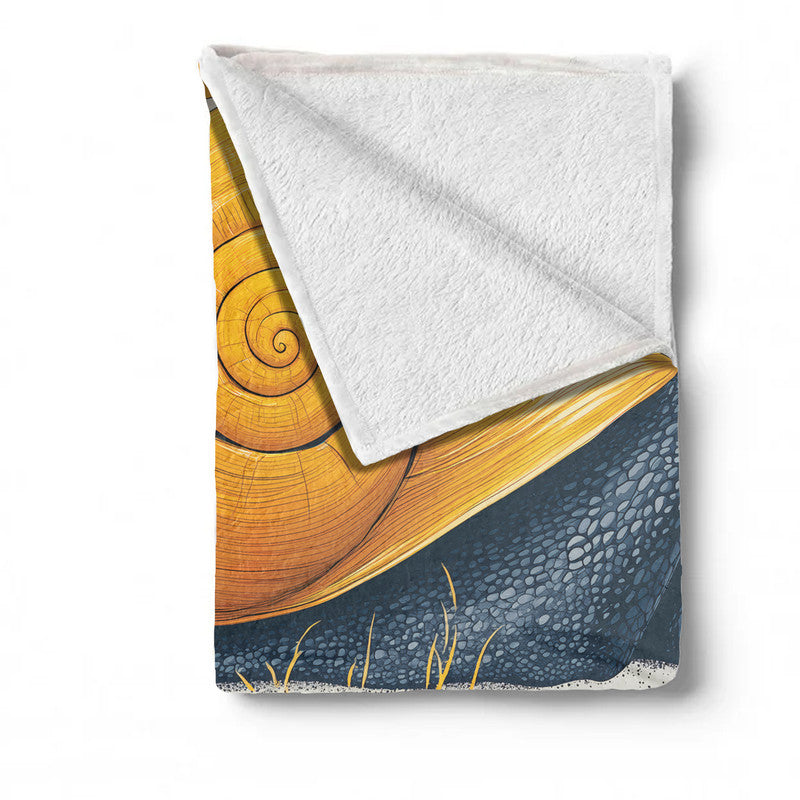 Snail Minky Blanket by Wikus Schalkwyk