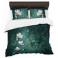 Snow White Blossom Duvet Cover Set