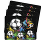 Soccer Kick & Colour Placemats by Mark van Vuuren