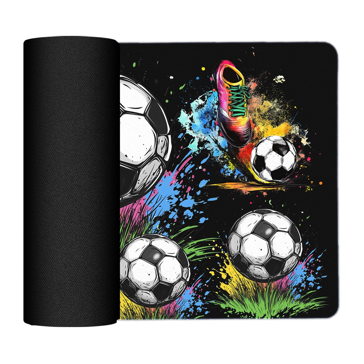 Soccer Kick & Colour Placemats by Mark van Vuuren
