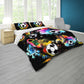 Soccer Painted Passion Duvet Cover Set by Mark van Vuuren