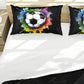 Soccer Painted Passion Duvet Cover Set by Mark van Vuuren