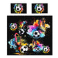 Soccer Painted Passion Duvet Cover Set by Mark van Vuuren