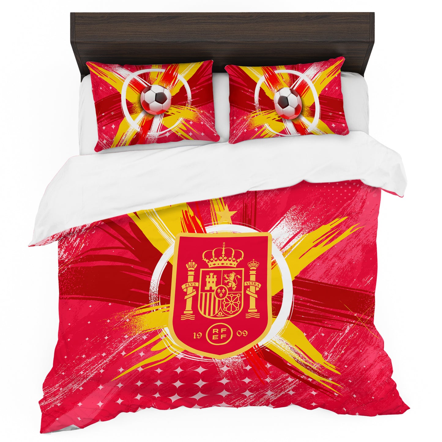 Soccer Spain Duvet Cover Set