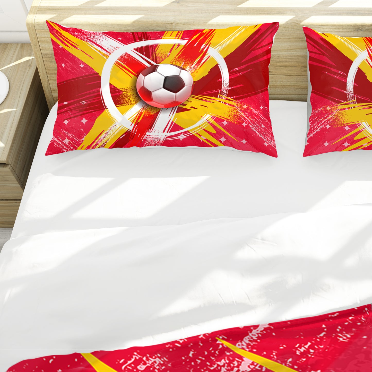 Soccer Spain Duvet Cover Set
