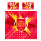 Soccer Spain Duvet Cover Set