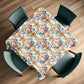 Soft Blue Square Tablecloth