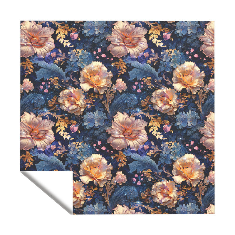 Soft Peach Roses Square Tablecloth