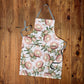 Soft Proteas Medium Length Apron By Mark Van Vuuren