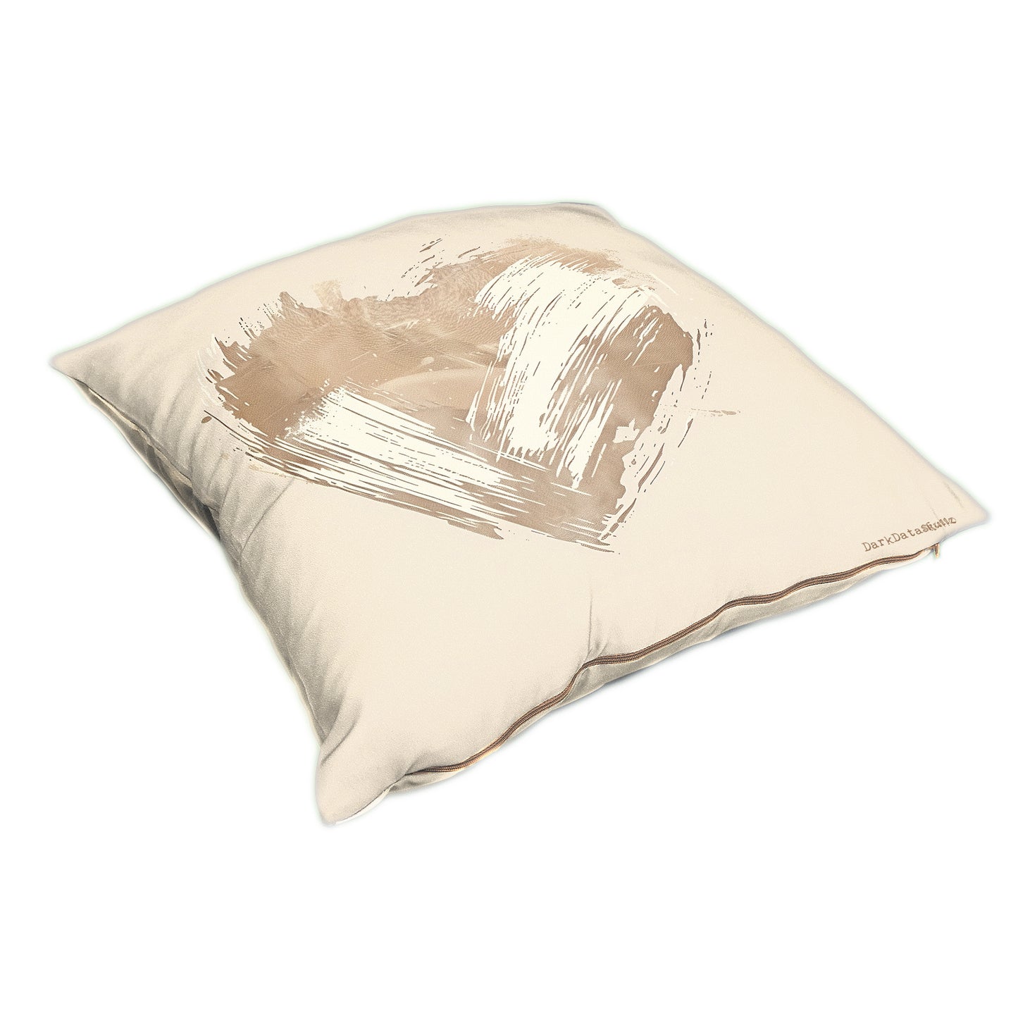 Soft Brush Abstract Heart Luxury Scatter by Wikus Schalkwyk
