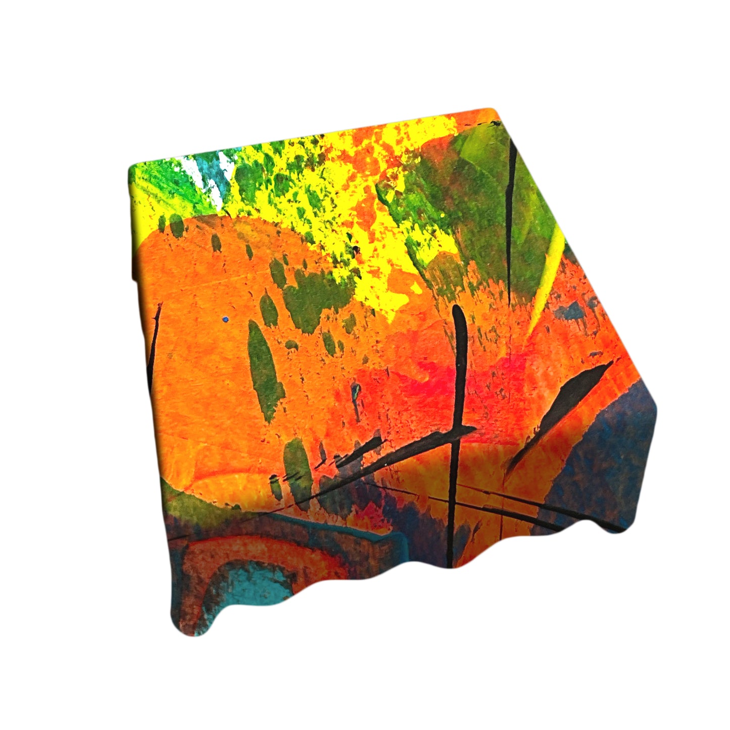 Soft Collision Square Tablecloth