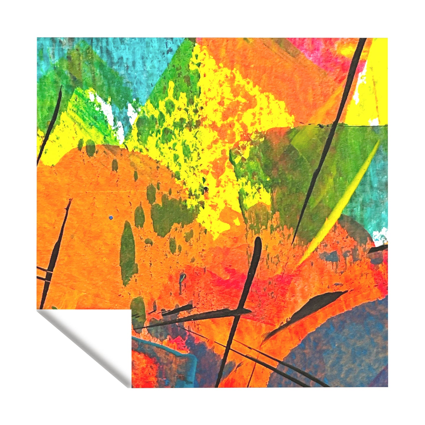 Soft Collision Square Tablecloth