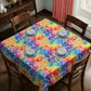 Soft Colour Foliage Square Tablecloth