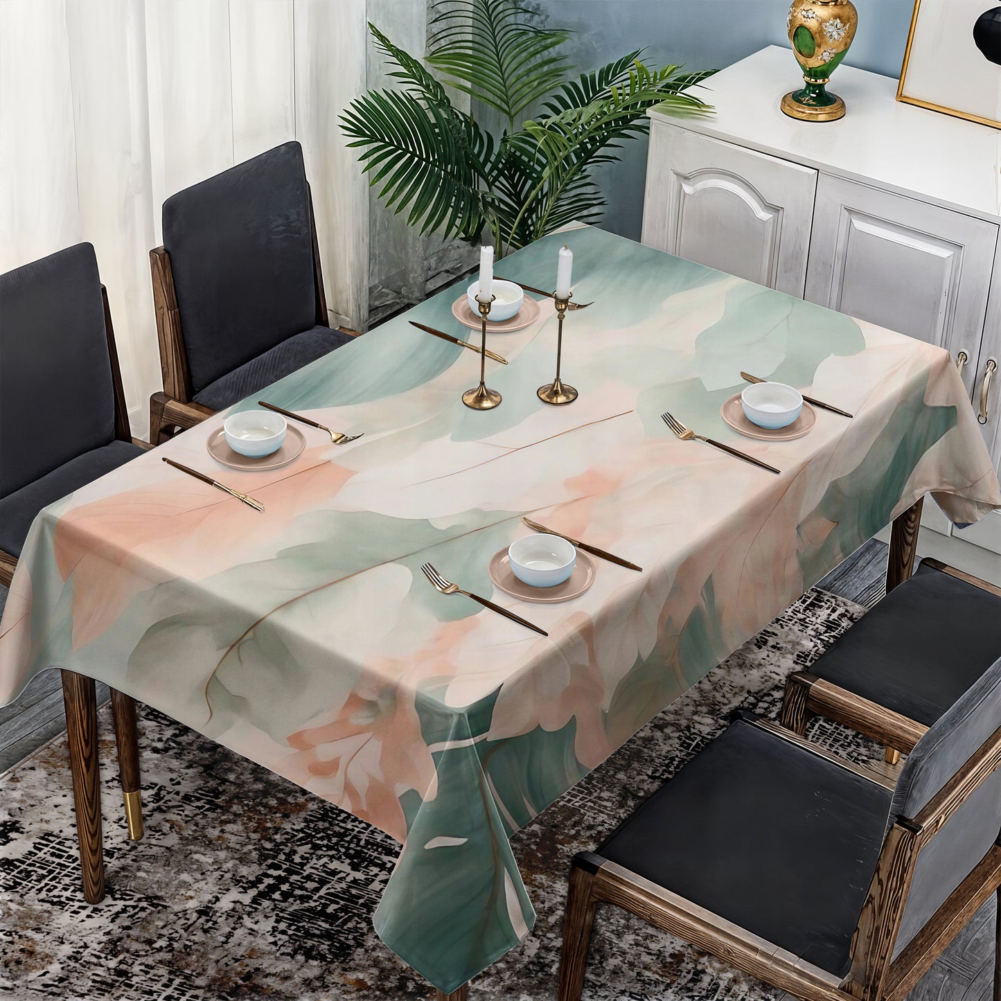 Soft Elegance Rectangle Tablecloth