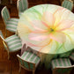 Soft Pastel Colours 2,3m Round Tablecloth