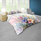 Soft Pastel Wildflower Duvet Cover Set
