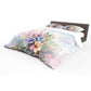 Soft Pastel Wildflower Duvet Cover Set
