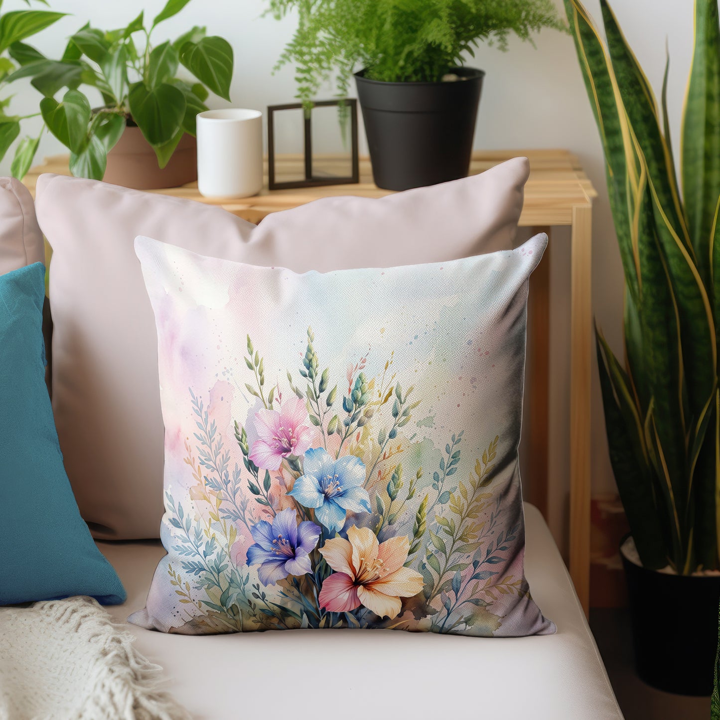 Soft Pastel Wildflower Luxury Scatter