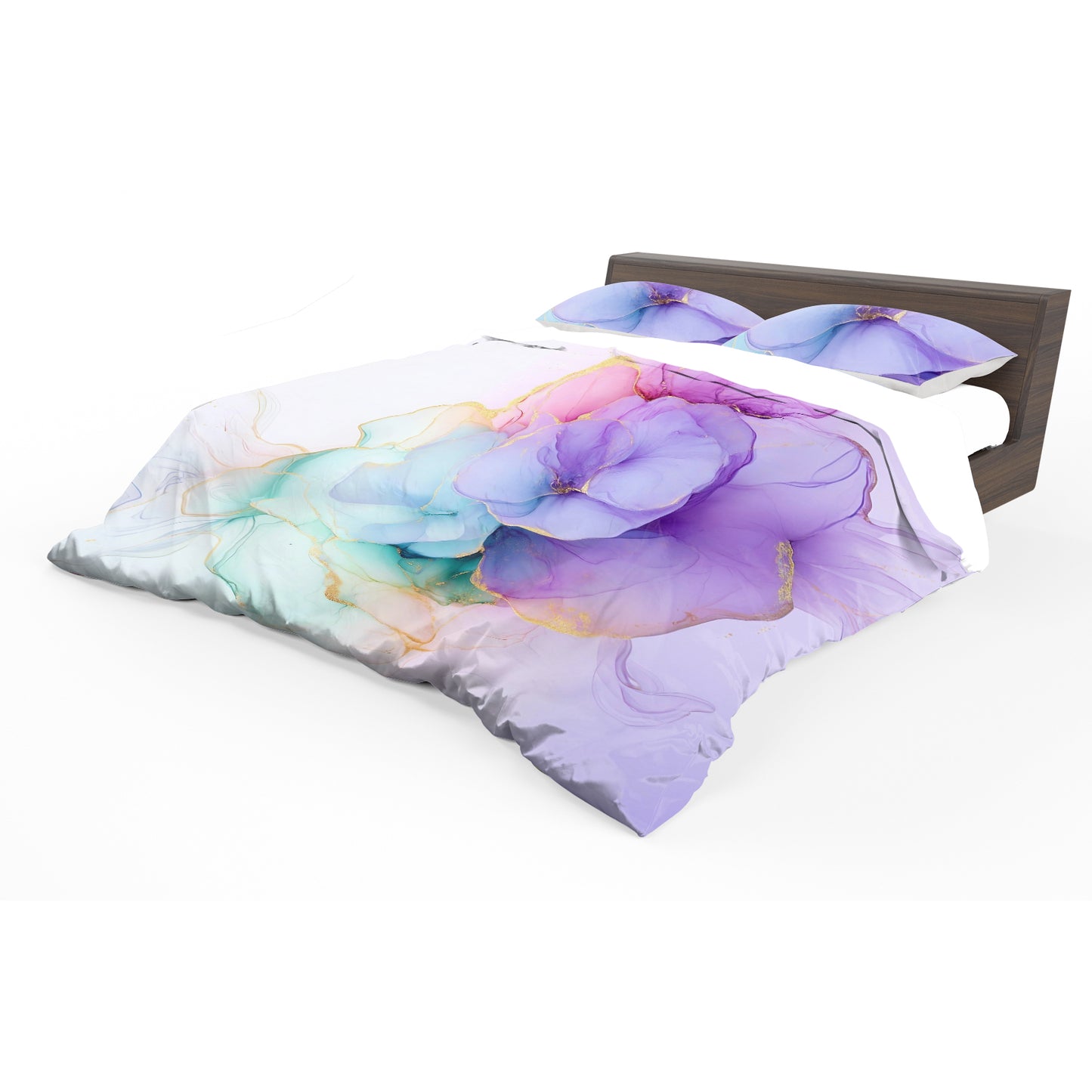 Soft Petal Symphony Duvet Cover Set