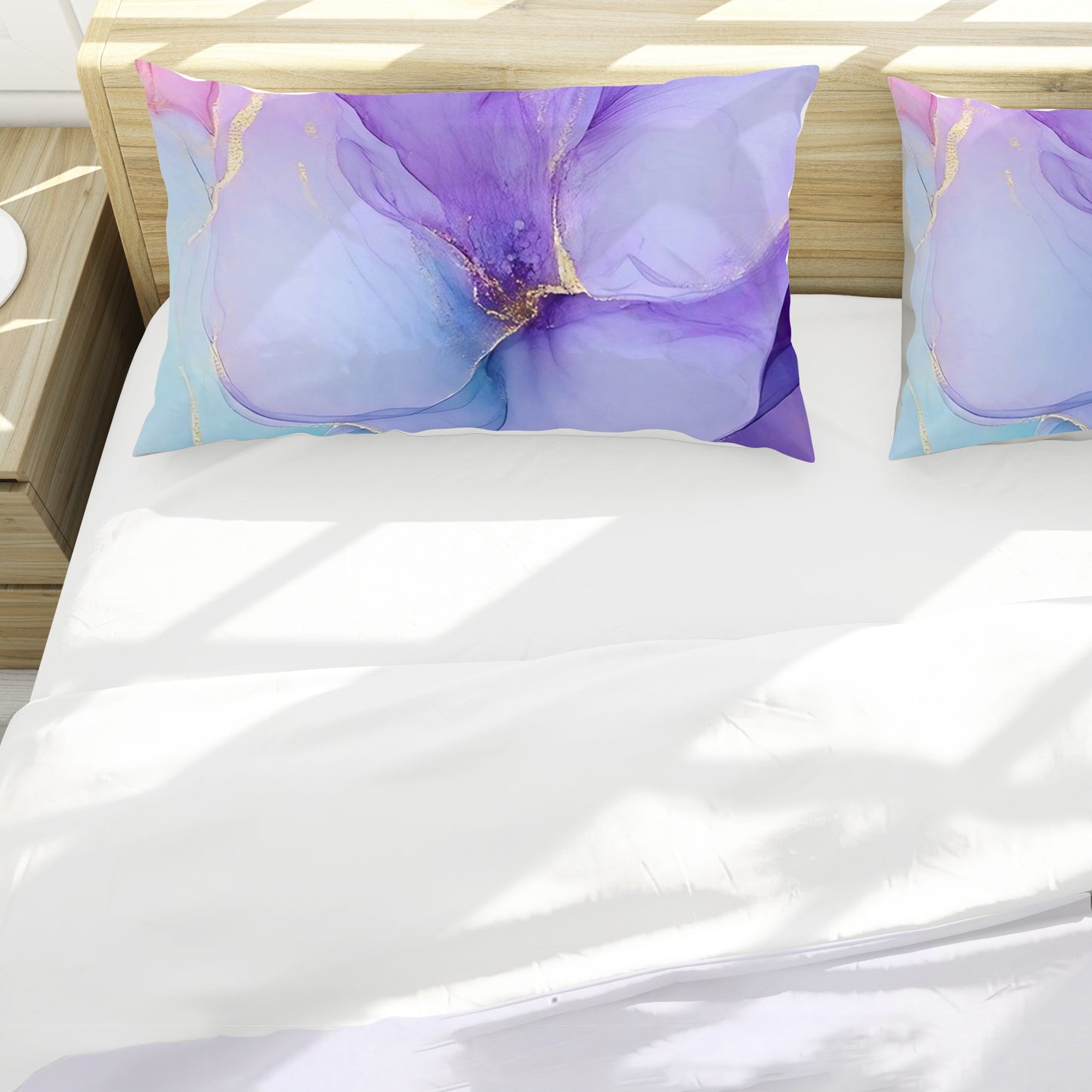 Soft Petal Symphony Duvet Cover Set