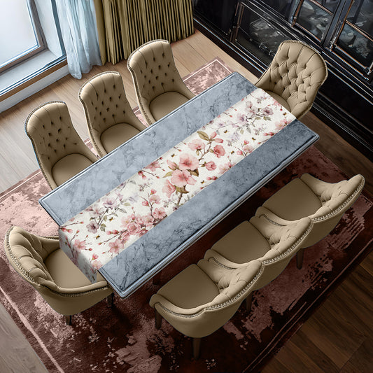 Soft Pink Cherry Blossom Table Runner By Mark Van Vuuren