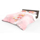 Soft Pink Cosmic Joy Duvet Cover Set