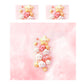 Soft Pink Cosmic Joy Duvet Cover Set