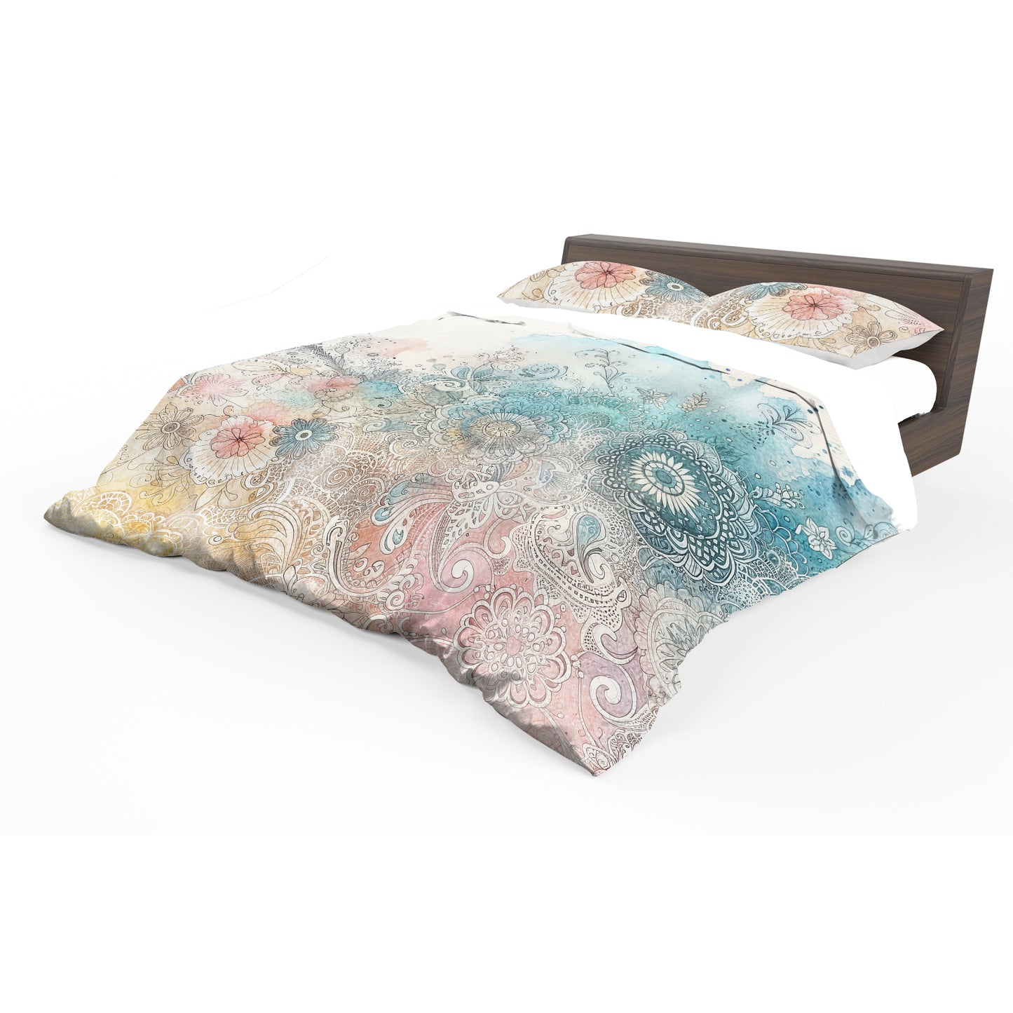 Soft Shades Classic Rainbow Duvet Cover Set