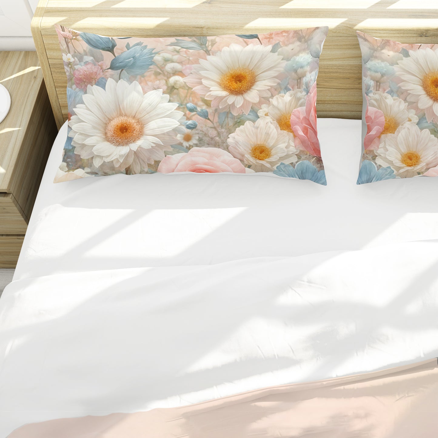 Soft Shades In the Garden Duvet Cover Set