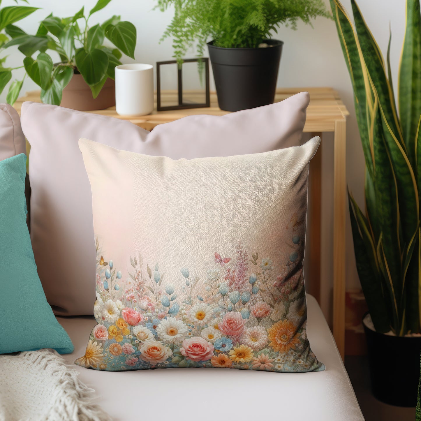 Soft Shades In the Garden Luxury Scatter