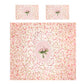 Soft Shades Peach Bouquet Duvet Cover Set