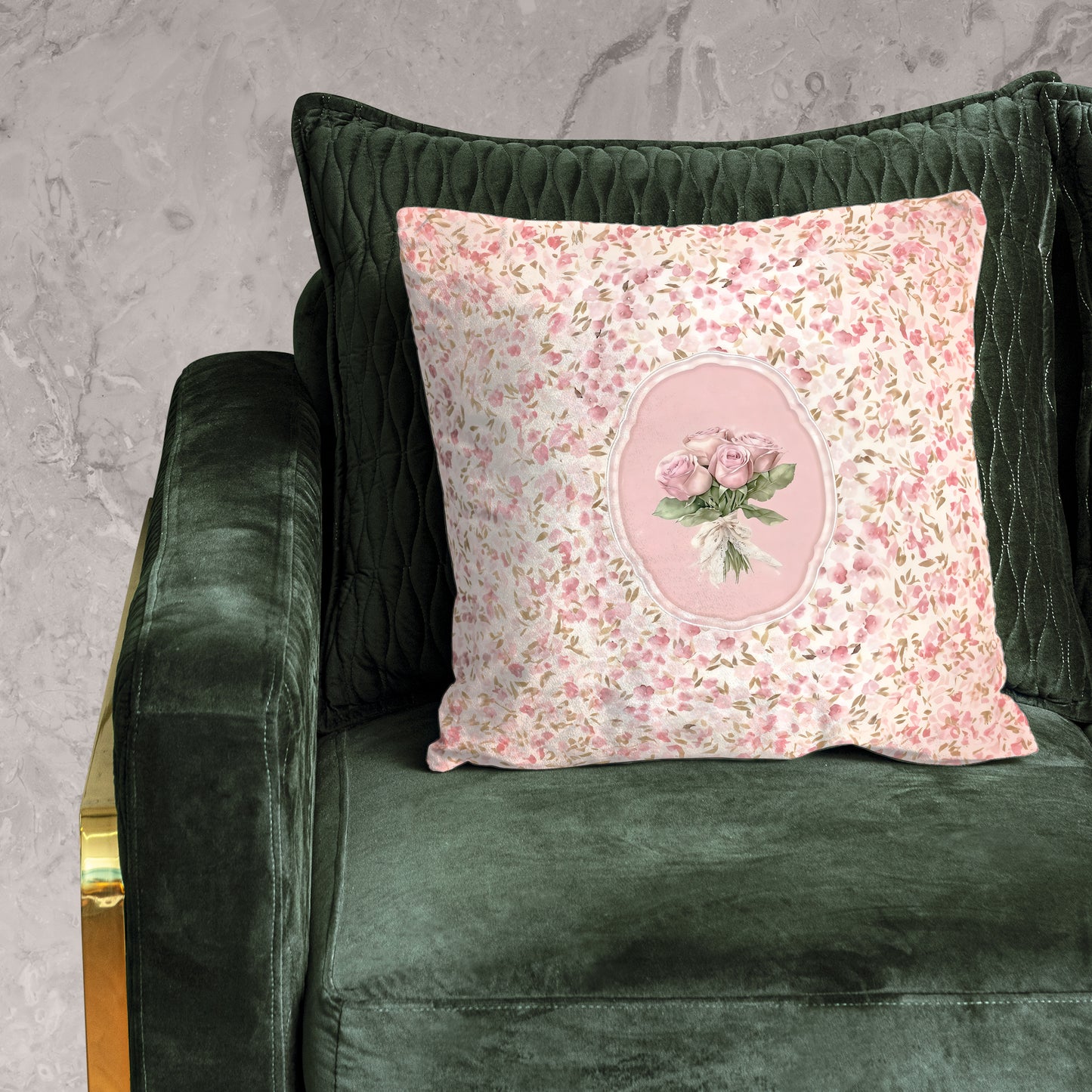 Soft Shades Peach Bouquet Luxury Scatter