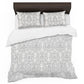 Soft Shades Silver Shadow Duvet Cover Set